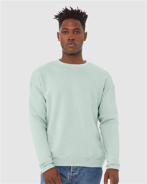 3873 Sponge Fleece Drop Shoulder Crewneck Sweatshirt