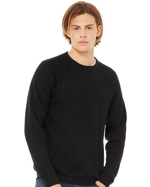 BELLA + CANVAS - 3901 - Sponge Fleece Raglan Crewneck Sweatshirt