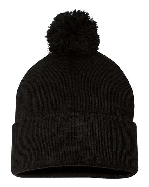 Sportsman - SP15 - 12" Pom-Pom Cuffed Beanie