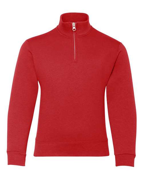 JERZEES - 995YR - Nublend® Youth Quarter-Zip Cadet Collar Sweatshirt