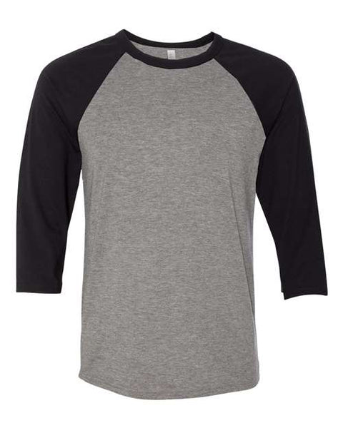 BELLA + CANVAS - 3200 - Three-Quarter Sleeve Baseball Tee