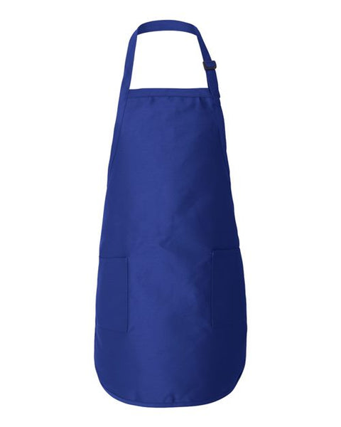 Q-Tees - Q4350 - Full-Length Apron with Pockets