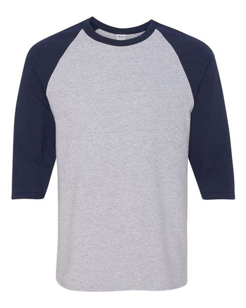 Gildan - 5700 - Heavy Cotton™ Raglan Three-Quarter Sleeve T-Shirt