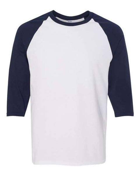 Gildan - 5700 - Heavy Cotton™ Raglan Three-Quarter Sleeve T-Shirt