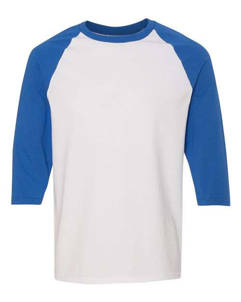 Gildan - 5700 - Heavy Cotton™ Raglan Three-Quarter Sleeve T-Shirt