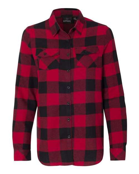 Burnside - 5210 - Women's Yarn-Dyed Long Sleeve Flannel Shirt