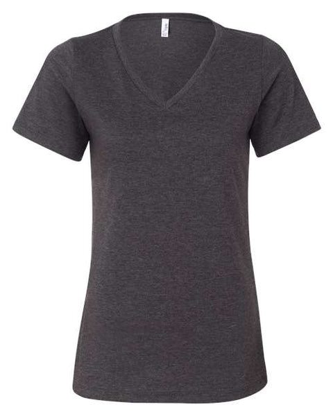 BELLA + CANVAS - 6405CVC - Women's Relaxed Heather CVC V-Neck Tee