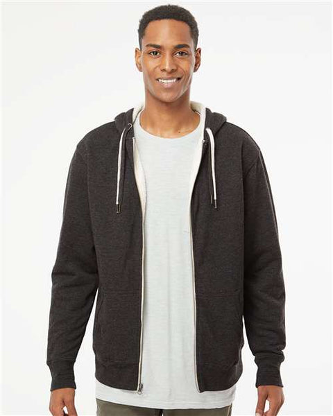 Independent Trading Co. - EXP90SHZ - Sherpa-Lined Hooded Sweatshirt