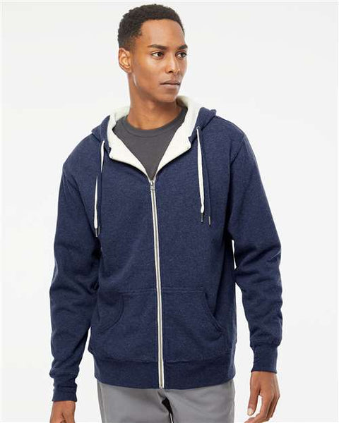 Independent Trading Co. - EXP90SHZ - Sherpa-Lined Hooded Sweatshirt