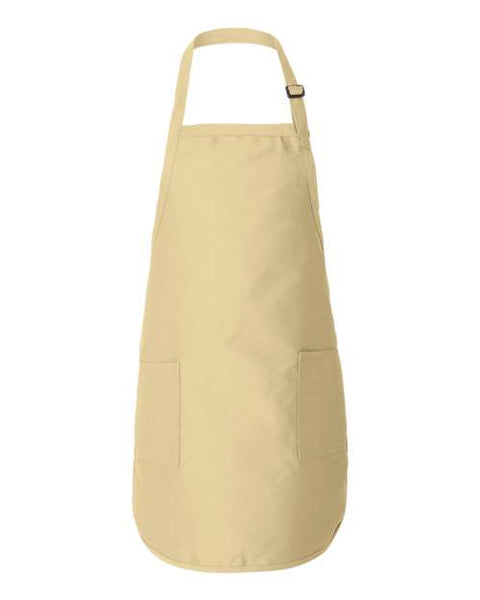 Q-Tees - Q4350 - Full-Length Apron with Pockets