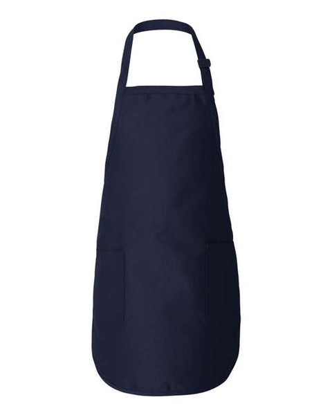 Q-Tees - Q4350 - Full-Length Apron with Pockets