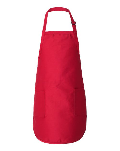 Q-Tees - Q4350 - Full-Length Apron with Pockets