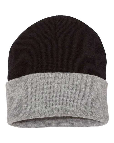 Sportsman - SP12T - 12" Color Blocked Cuffed Beanie