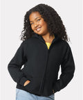 562 Versatile Full Zip Hooded Sweatshirt