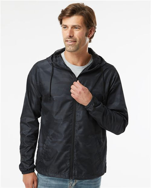 5996 Lightweight Windbreaker Full Zip Jacket