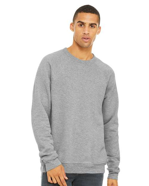 BELLA + CANVAS - 3901 - Sponge Fleece Raglan Crewneck Sweatshirt