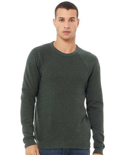 BELLA + CANVAS - 3901 - Sponge Fleece Raglan Crewneck Sweatshirt