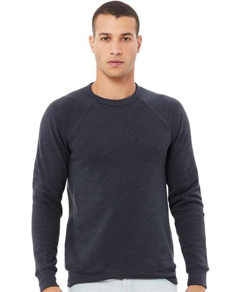 BELLA + CANVAS - 3901 - Sponge Fleece Raglan Crewneck Sweatshirt