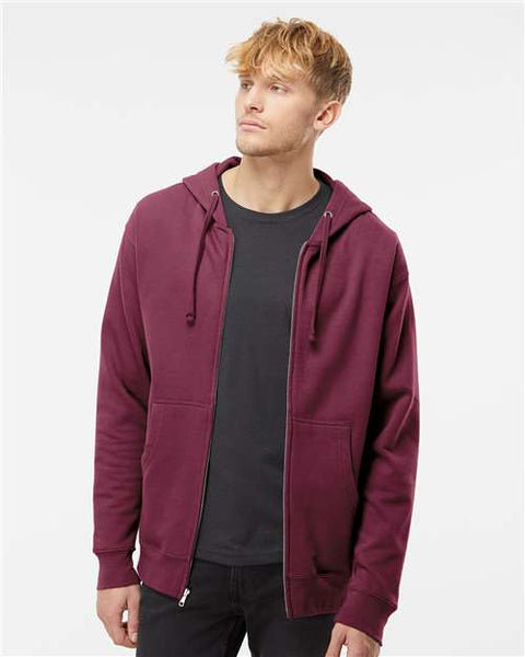 Independent Trading Co. - SS4500Z - Midweight Full-Zip Hooded Sweatshirt