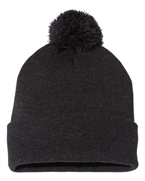 Sportsman - SP15 - 12" Pom-Pom Cuffed Beanie