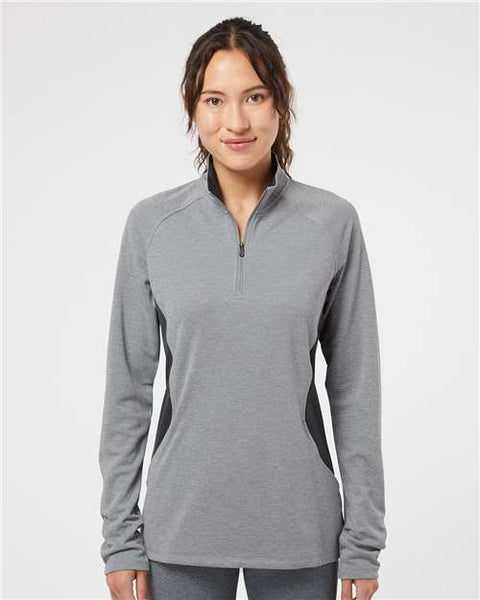 Adidas - A281 - Women's Lightweight Quarter-Zip Pullover