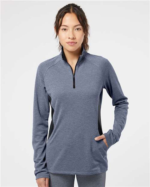 Adidas - A281 - Women's Lightweight Quarter-Zip Pullover