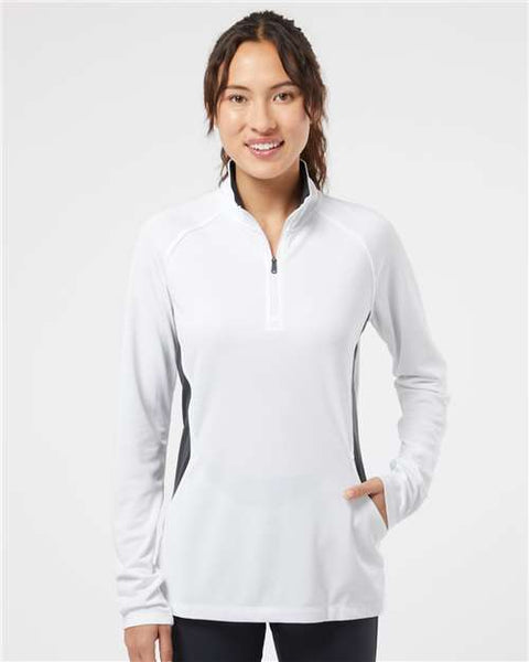 Adidas - A281 - Women's Lightweight Quarter-Zip Pullover