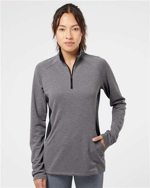 Adidas - A281 - Women's Lightweight Quarter-Zip Pullover