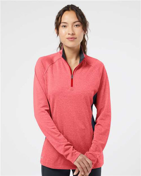 Adidas - A281 - Women's Lightweight Quarter-Zip Pullover