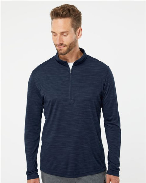 Melange Quarter Zip Pullover