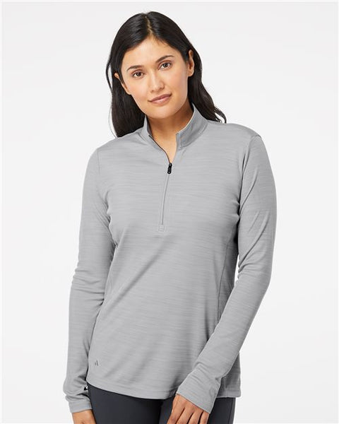 Melange Quarter-Zip Pullover 