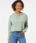 7788 Lightweight Crop Hooded Sweatshirt