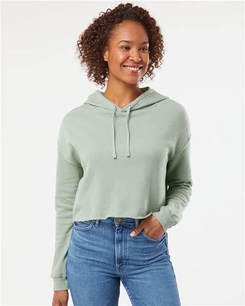 7788 Lightweight Crop Hooded Sweatshirt