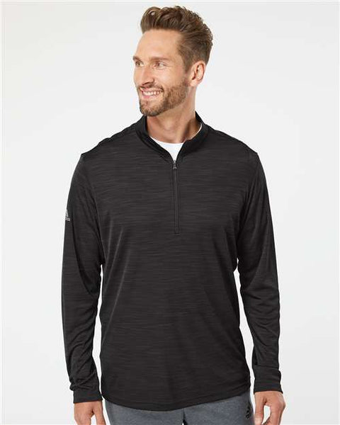 Adidas - A475 - Lightweight Mélange Quarter-Zip Pullover