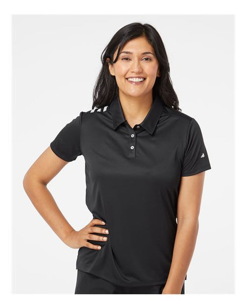 Adidas - A325 - Women's 3-Stripes Shoulder Polo