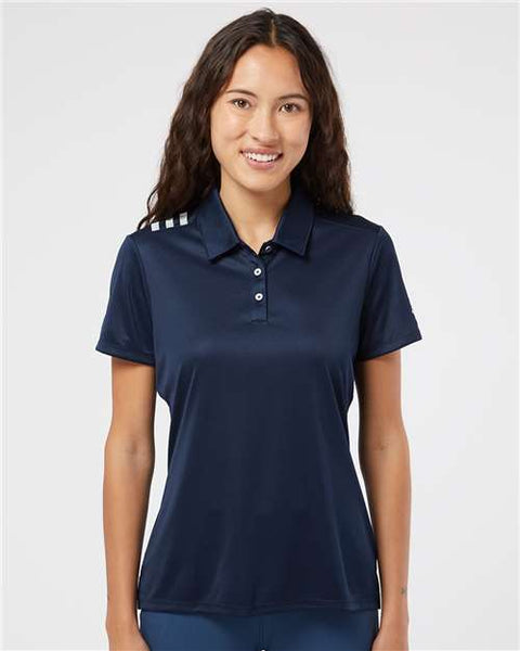 Adidas - A325 - Women's 3-Stripes Shoulder Polo