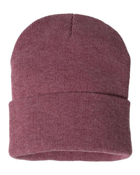 Sportsman - SP12 - 12" Solid Cuffed Beanie