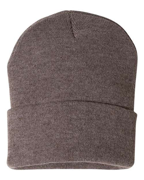 Sportsman - SP12 - 12" Solid Cuffed Beanie