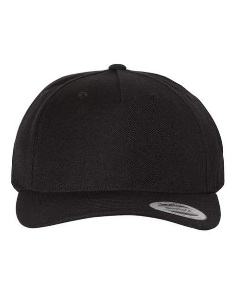 YP Classics - 5789M - Premium Five-Panel Curved Visor Snapback Cap