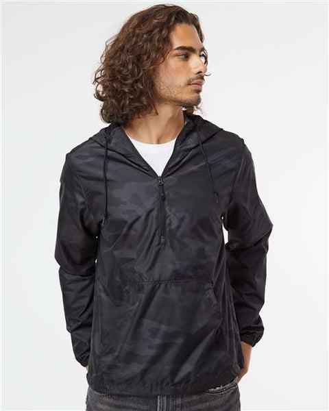 Independent Trading Co. - EXP54LWP - Lightweight Quarter-Zip Windbreaker Pullover Jacket