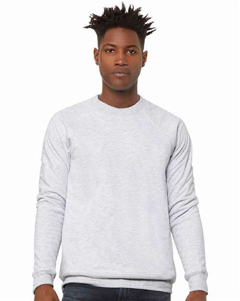 BELLA + CANVAS - 3901 - Sponge Fleece Raglan Crewneck Sweatshirt