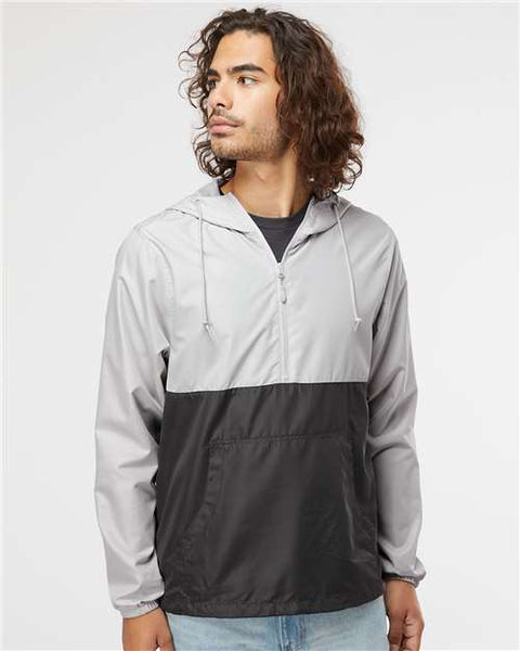 Independent Trading Co. - EXP54LWP - Lightweight Quarter-Zip Windbreaker Pullover Jacket