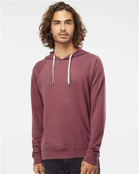 Independent Trading Co. - SS1000 - Icon Lightweight Loopback Terry Hooded Sweatshirt