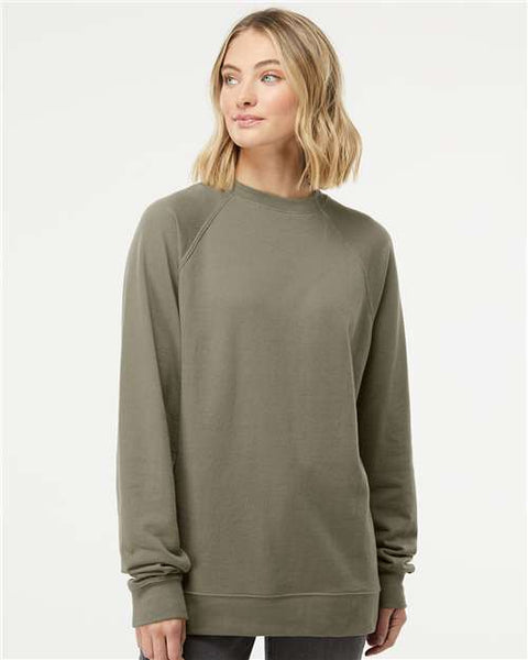 Independent Trading Co. - SS1000C - Icon Lightweight Loopback Terry Crewneck Sweatshirt