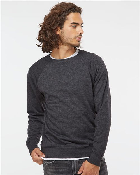 9136 Lightweight Loopback Terry Crewneck