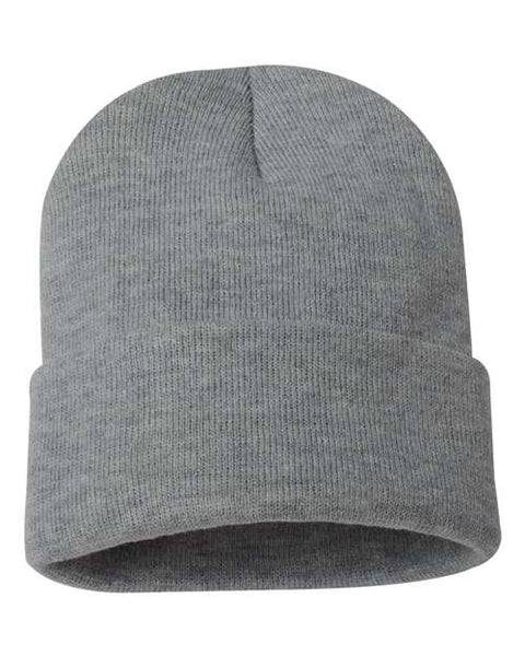 Sportsman - SP12 - 12" Solid Cuffed Beanie