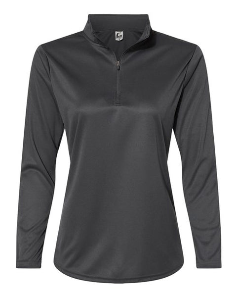 Womens Quarter Zip Pullover