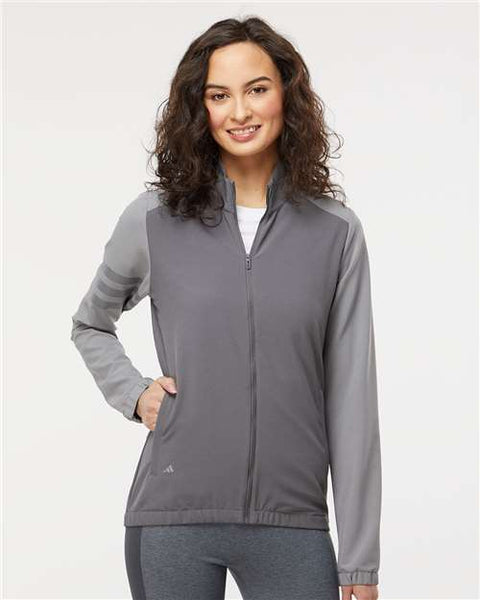 Adidas - A268 - Women's 3-Stripes Full-Zip Jacket