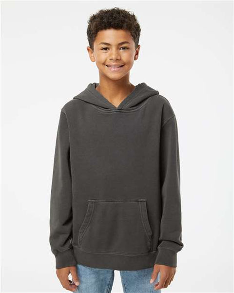 Independent Trading Co. - PRM1500Y - Youth Midweight Pigment-Dyed Hooded Sweatshirt